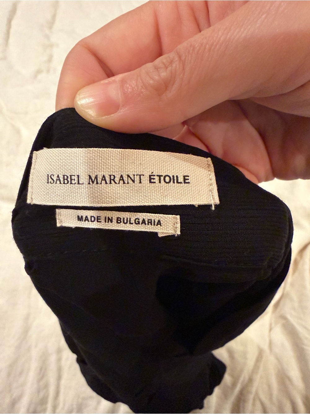 Isabel Marant Étoile Black wrap skirt